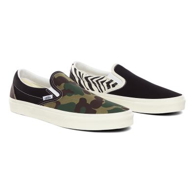 Vans Mismatch Classic Slip-On - Erkek Slip-On Ayakkabı (Camo)